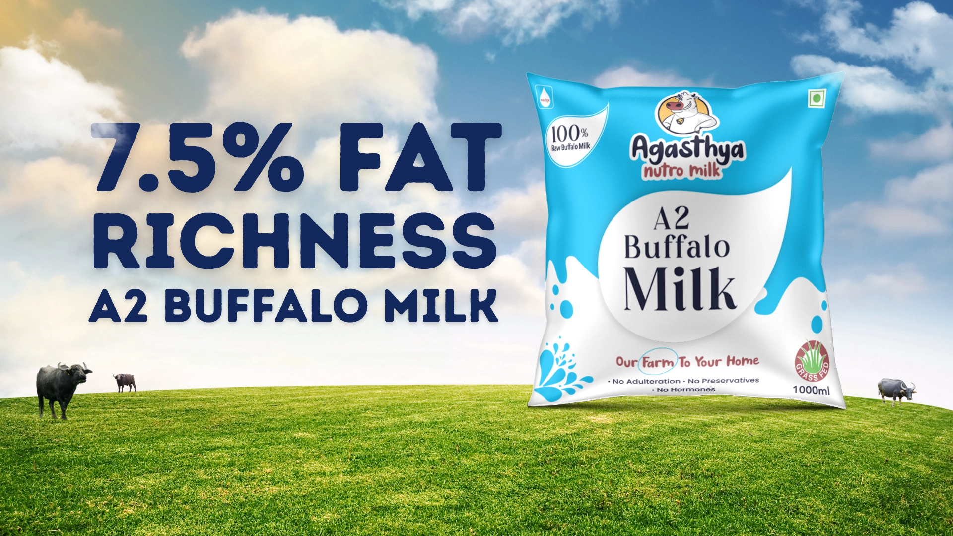 Agasthya NutroMilk farm